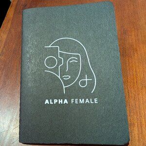 Female Photographer Pocket Sized Notebook Sony Alpha Female